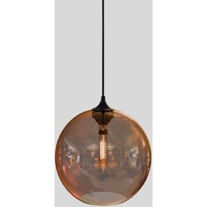 George Oliver Industrial Vintage Glass Globe Pendant Light – Round Ceiling Lamp Shade Chandelier Amber 30cm H X 30cm W George Oliver Industrial Vintage Glass Globe Pendant Light – Round Ceiling Lamp Shade Chandelier Amber 30cm H X 30cm W