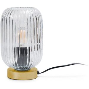 Fairmont Park Showstead 20cm Table Lamp Gold/Clear 20cm H X 14cm W X 10cm D Fairmont Park Showstead 20cm Table Lamp Gold/Clear 20cm H X 14cm W X 10cm D