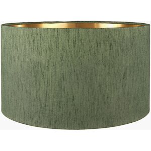 17 Stories Blended Fabric Drum Lamp Shade ( Uno ) Green 22cm H x 40cm W x 40cm D 17 Stories Blended Fabric Drum Lamp Shade ( Uno ) Green 22cm H x 40cm W x 40cm D