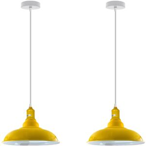 Borough Wharf Adaria 1 - Light Dome Pendant Yellow 111cm H X 32cm W X 32cm D Borough Wharf Adaria 1 - Light Dome Pendant Yellow 111cm H X 32cm W X 32cm D