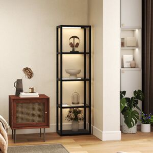 Metro 157cm Column Floor Lamp Black 157cm H X 45cm W X 29cm D Metro 157cm Column Floor Lamp Black 157cm H X 45cm W X 29cm D