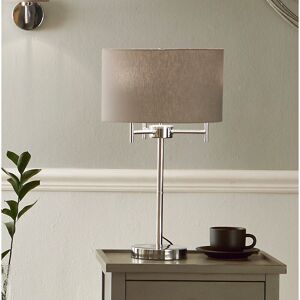 Canora Grey Broseley 53cm Table Lamp Silver 53cm H X 30cm W X 30cm D Canora Grey Broseley 53cm Table Lamp Silver 53cm H X 30cm W X 30cm D
