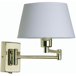 Fairmont Park Citronelle 1 - Light Dimmable Swing Arm Lamp Polish Brass 16cm H X 7.5cm W X 40cm D Fairmont Park Citronelle 1 - Light Dimmable Swing Arm Lamp Polish Brass 16cm H X 7.5cm W X 40cm D