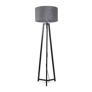 17 Stories Rhavyn 148cm Traditional Floor Lamp Matte Black/Grey 148cm H X 45cm W X 45cm D 17 Stories Rhavyn 148cm Traditional Floor Lamp Matte Black/Grey 148cm H X 45cm W X 45cm D