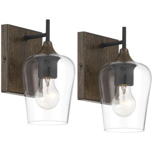 Fairmont Park 1 - Light Dimmable Armed Sconce Walnut Fairmont Park 1 - Light Dimmable Armed Sconce Walnut