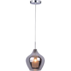 AZzardo AZ2148 DecoLine Amber Milano Chrome Ceiling Light AZzardo AZ2148 DecoLine Amber Milano Chrome Ceiling Light
