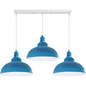 Breakwater Bay 3 - Light Kitchen Island Dome Pendant Blue 116.84cm H X 177.8cm W X 76.2cm D Breakwater Bay 3 - Light Kitchen Island Dome Pendant Blue 116.84cm H X 177.8cm W X 76.2cm D