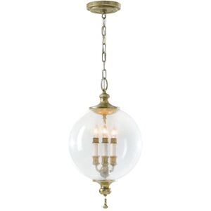 World Menagerie Skidmore 3 - Light Globe Pendant Gold 53.3cm H X 30.5cm W X 30.5cm D World Menagerie Skidmore 3 - Light Globe Pendant Gold 53.3cm H X 30.5cm W X 30.5cm D