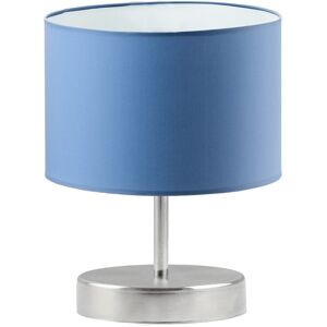 Latitude Run Antinio 24cm Table Lamp Brushed Steel/Blue/Black 24cm H X 17cm W X 17cm D Latitude Run Antinio 24cm Table Lamp Brushed Steel/Blue/Black 24cm H X 17cm W X 17cm D
