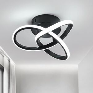 Metro Aziria 3-Light LED Flush Mount Ceiling Light Black 11cm H x 30cm W x 30cm D Metro Aziria 3-Light LED Flush Mount Ceiling Light Black 11cm H x 30cm W x 30cm D