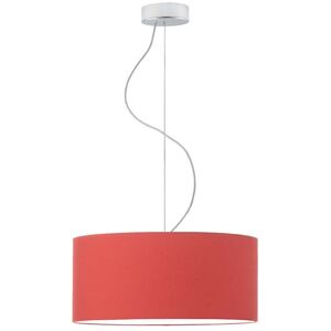 17 Stories Aubryelle 3 - Light Drum Pendant Red/Chrome 120cm H x 40cm W x 40cm D 17 Stories Aubryelle 3 - Light Drum Pendant Red/Chrome 120cm H x 40cm W x 40cm D
