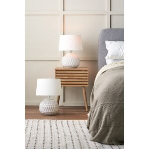 Gracie Oaks Afanasijs 40cm Table Lamp Set Cream/Cream 40cm H X 30cm W X 30cm D Gracie Oaks Afanasijs 40cm Table Lamp Set Cream/Cream 40cm H X 30cm W X 30cm D