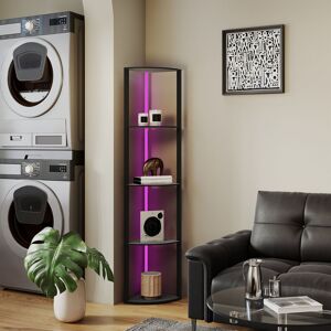 Metro 163cm Column Floor Lamp Black 163cm H X 42cm W X 29.5cm D Metro 163cm Column Floor Lamp Black 163cm H X 42cm W X 29.5cm D