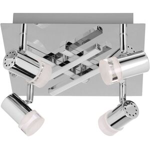 Ivy Bronx Pantana 8-Light 29.3cm LED Ceiling Spotlight Matt brushed nickel 33.02cm H X 76.2cm W X 76.2cm D Ivy Bronx Pantana 8-Light 29.3cm LED Ceiling Spotlight Matt brushed nickel 33.02cm H X 76.2cm W X 76.2cm D