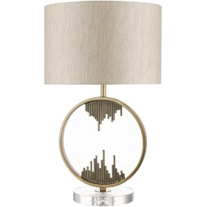 Canora Grey Britt 56cm Table Lamp Antique Brass 56cm H X 34cm W X 34cm D Canora Grey Britt 56cm Table Lamp Antique Brass 56cm H X 34cm W X 34cm D