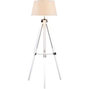 Fjørde & Co StowtheWold 144cm Tripod Floor Lamp White 144cm H X 48cm W X 48cm D Fjørde & Co StowtheWold 144cm Tripod Floor Lamp White 144cm H X 48cm W X 48cm D