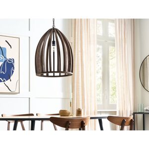 August Grove Andreana 1 -Light Caged Dome Pendant Dark Wood 57cm H X 45cm W X 45cm D August Grove Andreana 1 -Light Caged Dome Pendant Dark Wood 57cm H X 45cm W X 45cm D