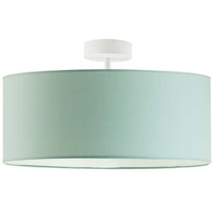 17 Stories Audriona 1-Light Semi Flush Mount White/Mint 25cm H x 30cm W x 30cm D 17 Stories Audriona 1-Light Semi Flush Mount White/Mint 25cm H x 30cm W x 30cm D
