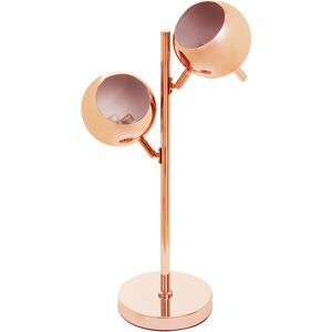 Fairmont Park Karter Copper Finish Table Lamp With Two Lights Copper 50cm H X 35cm W X 16cm D Fairmont Park Karter Copper Finish Table Lamp With Two Lights Copper 50cm H X 35cm W X 16cm D