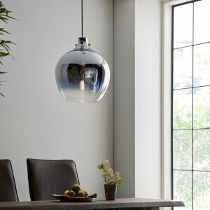 Corrigan Studio Sudlersville 1 -Light Dome Pendant Chrome 52cm H X 32cm W X 32cm D Corrigan Studio Sudlersville 1 -Light Dome Pendant Chrome 52cm H X 32cm W X 32cm D