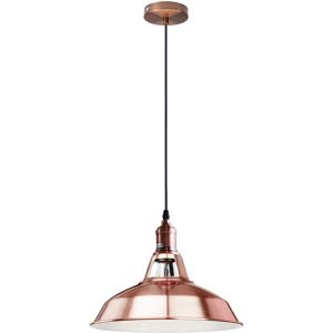 Breakwater Bay Lafitte 1 - Light Dome Pendant Copper/Copper 118cm H X 30cm W X 30cm D Breakwater Bay Lafitte 1 - Light Dome Pendant Copper/Copper 118cm H X 30cm W X 30cm D