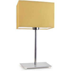 17 Stories Asaya 40cm Table Lamp Mustard/Chrome 40cm H X 20cm W X 20cm D 17 Stories Asaya 40cm Table Lamp Mustard/Chrome 40cm H X 20cm W X 20cm D