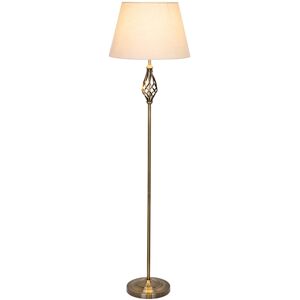 Rosalind Wheeler Backus 165cm Traditional Twist Antique Floor Lamp Antique 165cm H X 45cm W X 45cm D Rosalind Wheeler Backus 165cm Traditional Twist Antique Floor Lamp Antique 165cm H X 45cm W X 45cm D