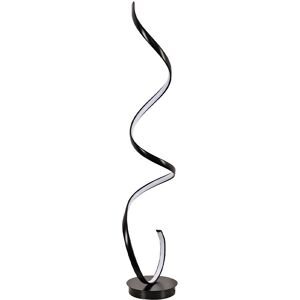 Metro LED Spiral Floor Lamp in White Light 131cm H X 30cm W X 23cm D Metro LED Spiral Floor Lamp in White Light 131cm H X 30cm W X 23cm D