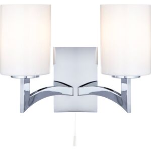 Ebern Designs Odin 2-Light Armed Sconce Silver 24.5cm H X 30cm W X 30cm D Ebern Designs Odin 2-Light Armed Sconce Silver 24.5cm H X 30cm W X 30cm D