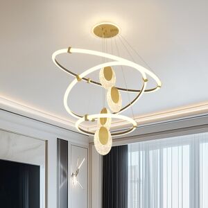 Metro LED Chandelier Natural 120cm H x 80cm W x 80cm D Metro LED Chandelier Natural 120cm H x 80cm W x 80cm D