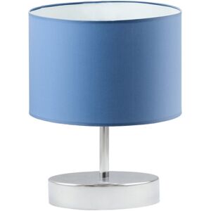 Latitude Run Antinio 24cm Table Lamp Blue/Black/Chrome 24cm H X 17cm W X 17cm D Latitude Run Antinio 24cm Table Lamp Blue/Black/Chrome 24cm H X 17cm W X 17cm D