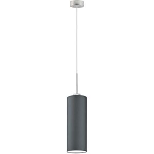 17 Stories Avaia 1 - Light Single Cylinder Pendant Brushed Steel/Graphite 35cm H X 15cm W X 15cm D 17 Stories Avaia 1 - Light Single Cylinder Pendant Brushed Steel/Graphite 35cm H X 15cm W X 15cm D