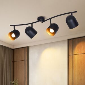 Fairmont Park Flush Mount Matte Black 82cm H X 16cm W X 21cm D Fairmont Park Flush Mount Matte Black 82cm H X 16cm W X 21cm D