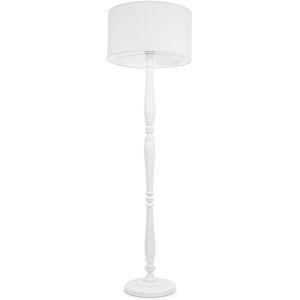 Marlow Home Co. Arialdo 157cm Traditional Floor Lamp Matte White/White 157cm H X 45cm W X 45cm D Marlow Home Co. Arialdo 157cm Traditional Floor Lamp Matte White/White 157cm H X 45cm W X 45cm D