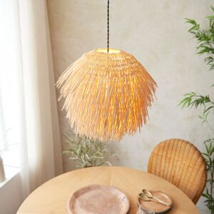 17 Stories Pushpa Pendant light Lamp Shade (unwired) finished in Natural Brown 40cm H X 47cm W X 47cm D 17 Stories Pushpa Pendant light Lamp Shade (unwired) finished in Natural Brown 40cm H X 47cm W X 47cm D