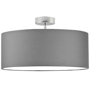 17 Stories Audriona 1-Light Semi Flush Mount Brushed Steel/Grey 25cm H x 30cm W x 30cm D 17 Stories Audriona 1-Light Semi Flush Mount Brushed Steel/Grey 25cm H x 30cm W x 30cm D