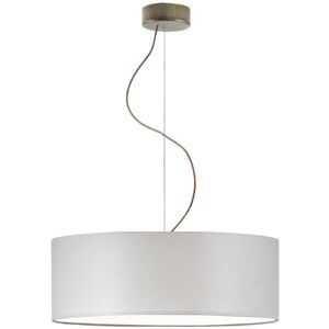 17 Stories Aubryelle 3 - Light Drum Pendant Light Gray/Antique (Old) Gold 120cm H x 50cm W x 50cm D 17 Stories Aubryelle 3 - Light Drum Pendant Light Gray/Antique (Old) Gold 120cm H x 50cm W x 50cm D