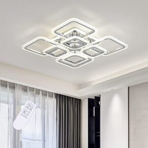 Ivy Bronx Arrika 8 -Light 60cm LED Flush Mount Chrome 11cm H X 60cm W X 60cm D Ivy Bronx Arrika 8 -Light 60cm LED Flush Mount Chrome 11cm H X 60cm W X 60cm D