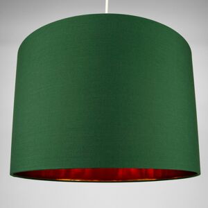 17 Stories Contemporary Cotton Lamp/Light Shade with Shiny Paper Inner Green 25cm H x 40cm W x 40cm D 17 Stories Contemporary Cotton Lamp/Light Shade with Shiny Paper Inner Green 25cm H x 40cm W x 40cm D