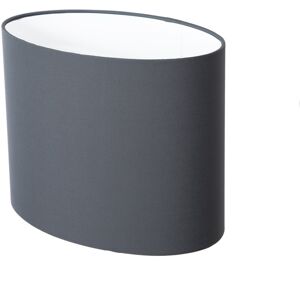 17 Stories 45cm Cotton Oval Lamp shade Dark Grey 32cm H x 45cm W x 28cm D 17 Stories 45cm Cotton Oval Lamp shade Dark Grey 32cm H x 45cm W x 28cm D
