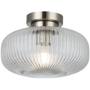 Fairmont Park Ajaya Semi Flush Mount Satin Chrome Fairmont Park Ajaya Semi Flush Mount Satin Chrome