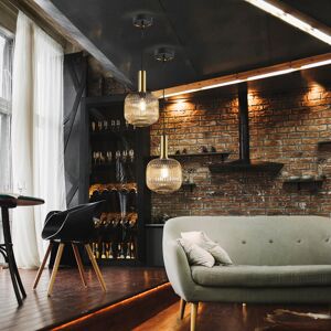 Fairmont Park Norma- Lamp 1L Amber Matte Black 85cm H X 56cm W X 56cm D Fairmont Park Norma- Lamp 1L Amber Matte Black 85cm H X 56cm W X 56cm D