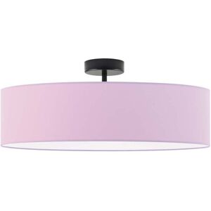 17 Stories Audriona 1-Light Semi Flush Mount Light Violet/Black 30cm H x 50cm W x 50cm D 17 Stories Audriona 1-Light Semi Flush Mount Light Violet/Black 30cm H x 50cm W x 50cm D