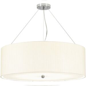 Ebern Designs Ausilia 1-Light Drum Pendant Polished Chrome 55cm H x 92cm W x 93cm D Ebern Designs Ausilia 1-Light Drum Pendant Polished Chrome 55cm H x 92cm W x 93cm D