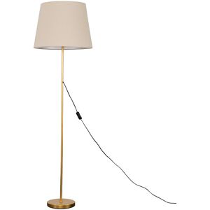 17 Stories Bekbele 158 cm Traditional Floor Lamp Beige/Gold 158cm H X 45cm W X 45cm D 17 Stories Bekbele 158 cm Traditional Floor Lamp Beige/Gold 158cm H X 45cm W X 45cm D