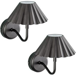 Canora Grey Bethenia Wall Sconce Matte Black 16.5cm H X 19.5cm W X 14.7cm D Canora Grey Bethenia Wall Sconce Matte Black 16.5cm H X 19.5cm W X 14.7cm D