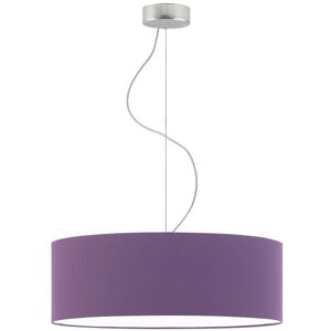 17 Stories Aubryelle 3 - Light Drum Pendant Violet/Brushed Steel 120cm H x 50cm W x 50cm D 17 Stories Aubryelle 3 - Light Drum Pendant Violet/Brushed Steel 120cm H x 50cm W x 50cm D