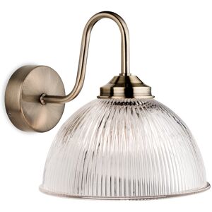 Firstlight Wall Lights 1-Light Armed Sconce Antique Brass 24cm H X 23cm W X 29cm D Firstlight Wall Lights 1-Light Armed Sconce Antique Brass 24cm H X 23cm W X 29cm D