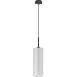 17 Stories Avaia 1 - Light Single Cylinder Pendant Light Grey/Black 35cm H X 15cm W X 15cm D 17 Stories Avaia 1 - Light Single Cylinder Pendant Light Grey/Black 35cm H X 15cm W X 15cm D