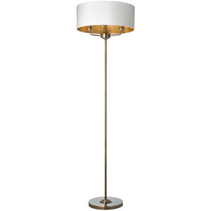 Fairmont Park Landover 160cm Floor Lamp Antique Brass 160cm H X 47cm W X 18cm D Fairmont Park Landover 160cm Floor Lamp Antique Brass 160cm H X 47cm W X 18cm D